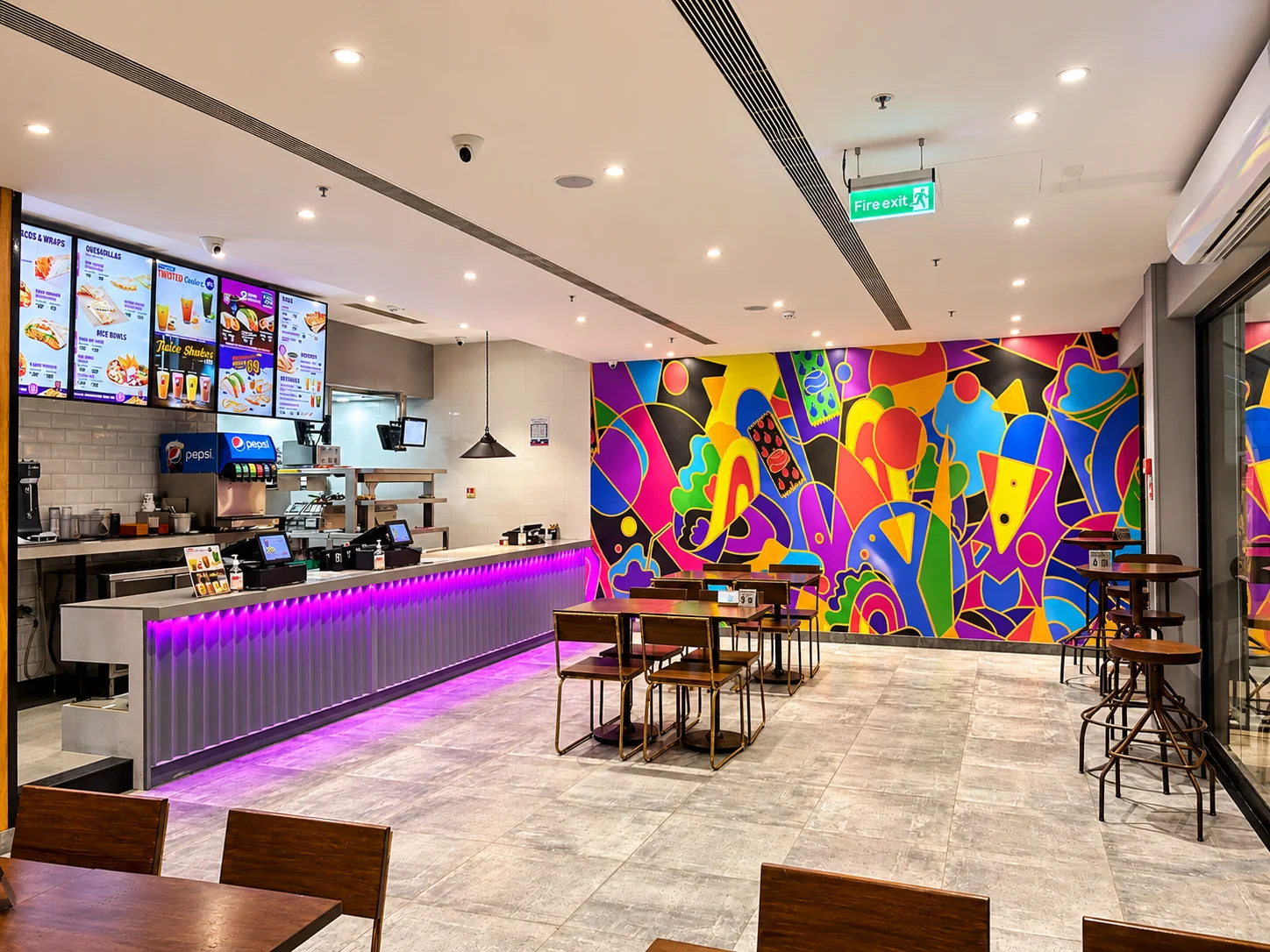 Taco Bell, ECR project photography