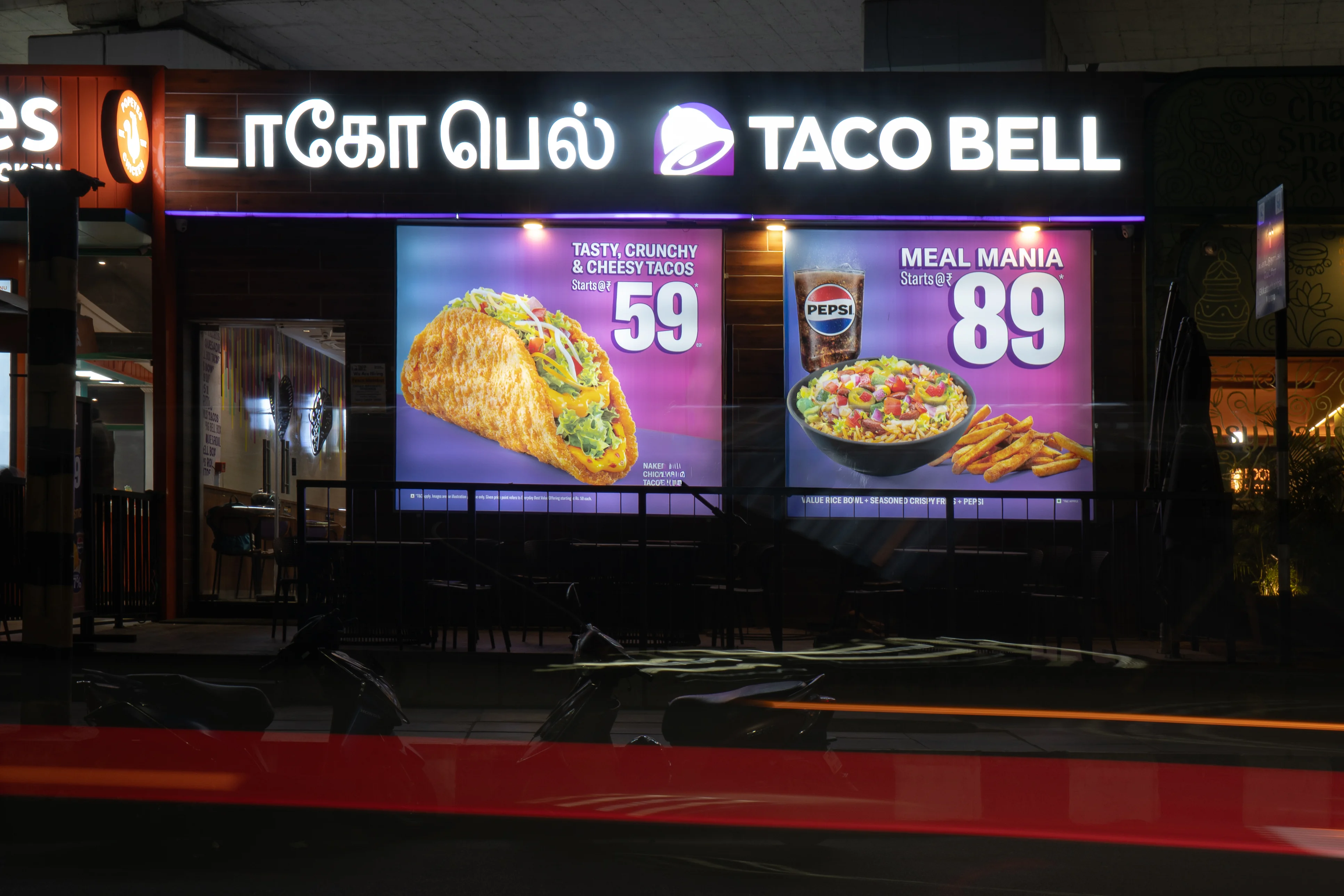 Taco Bell, Kathipara project photography