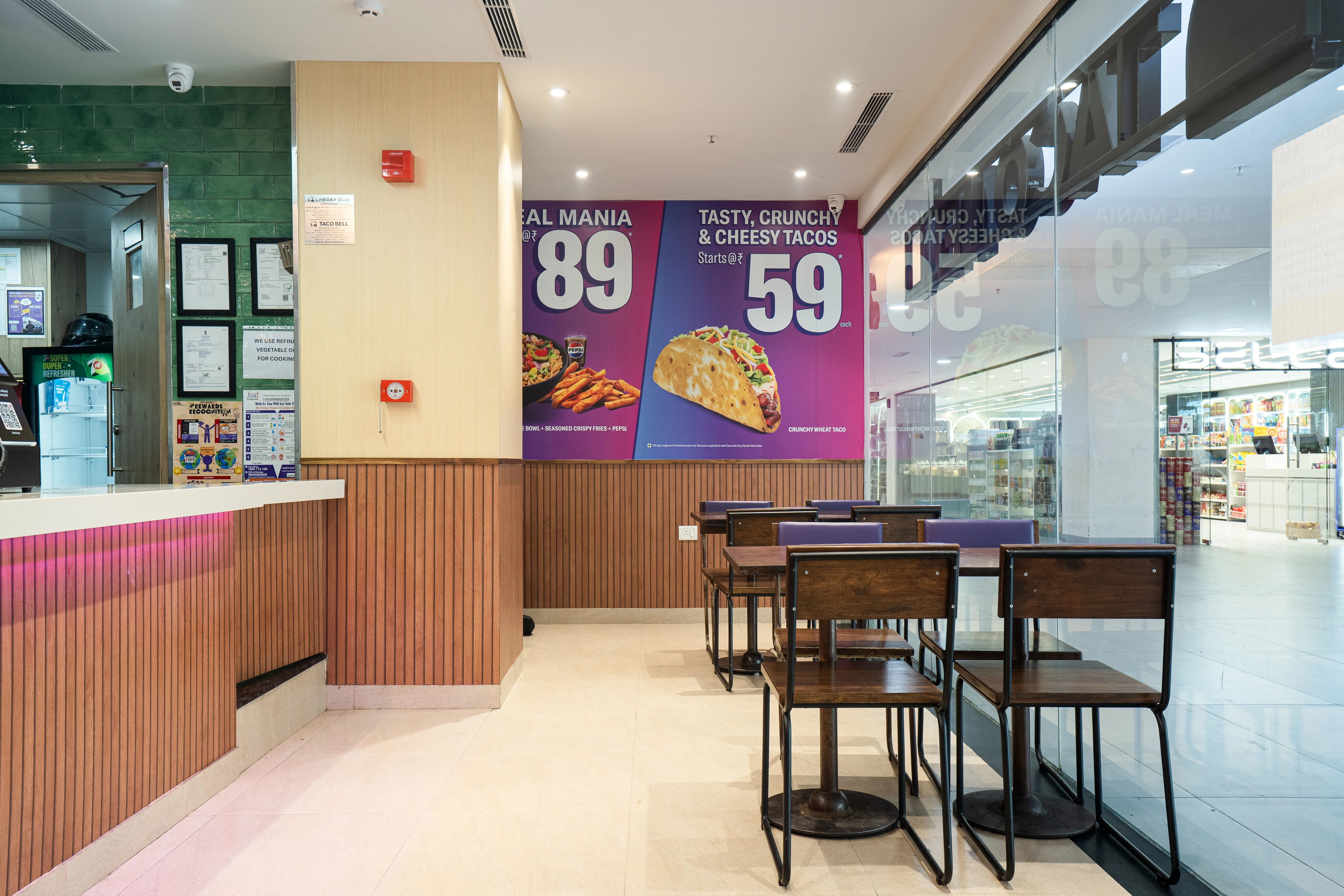 Taco Bell, Kilambakkam project photography