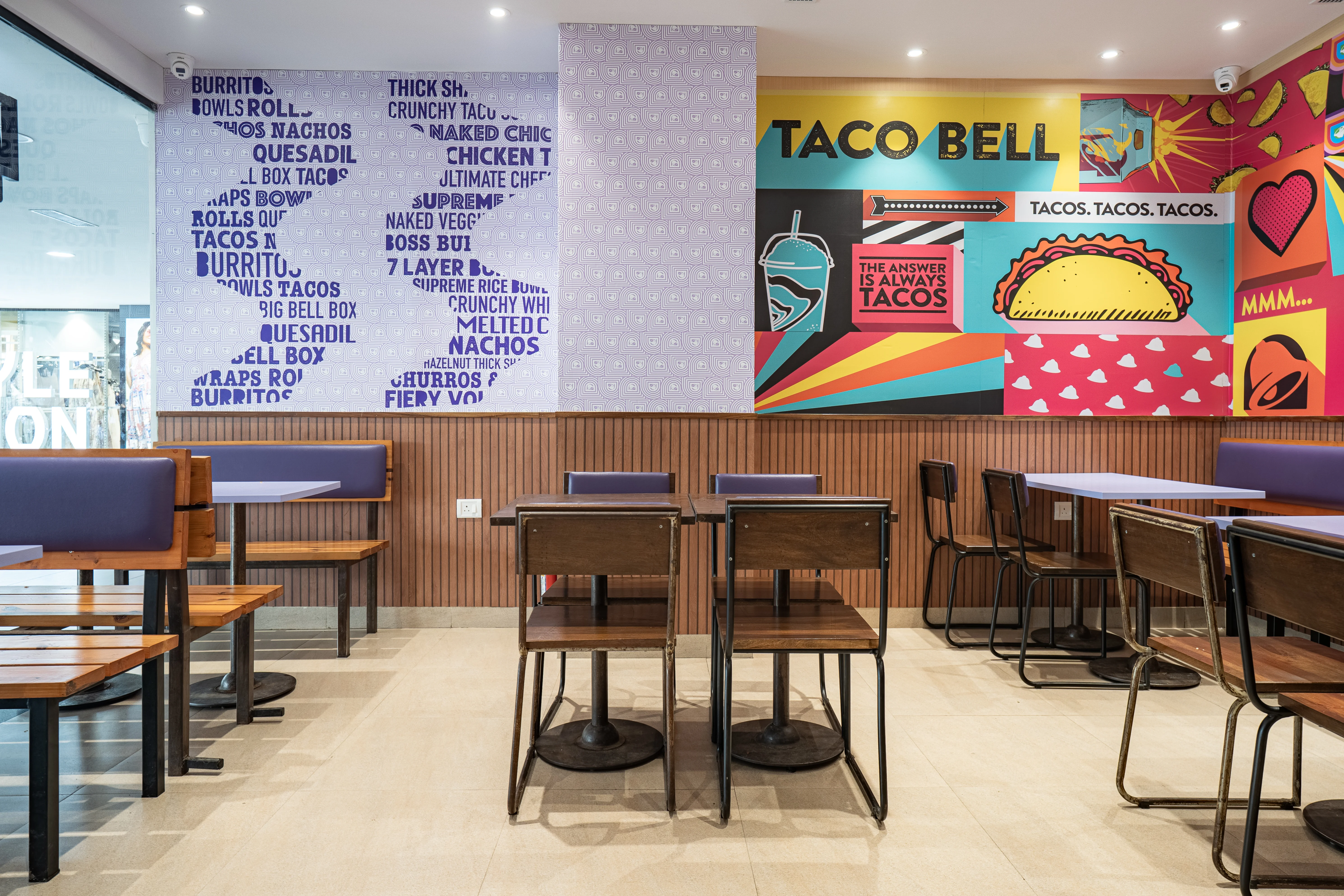 Taco Bell, Kilambakkam project photography