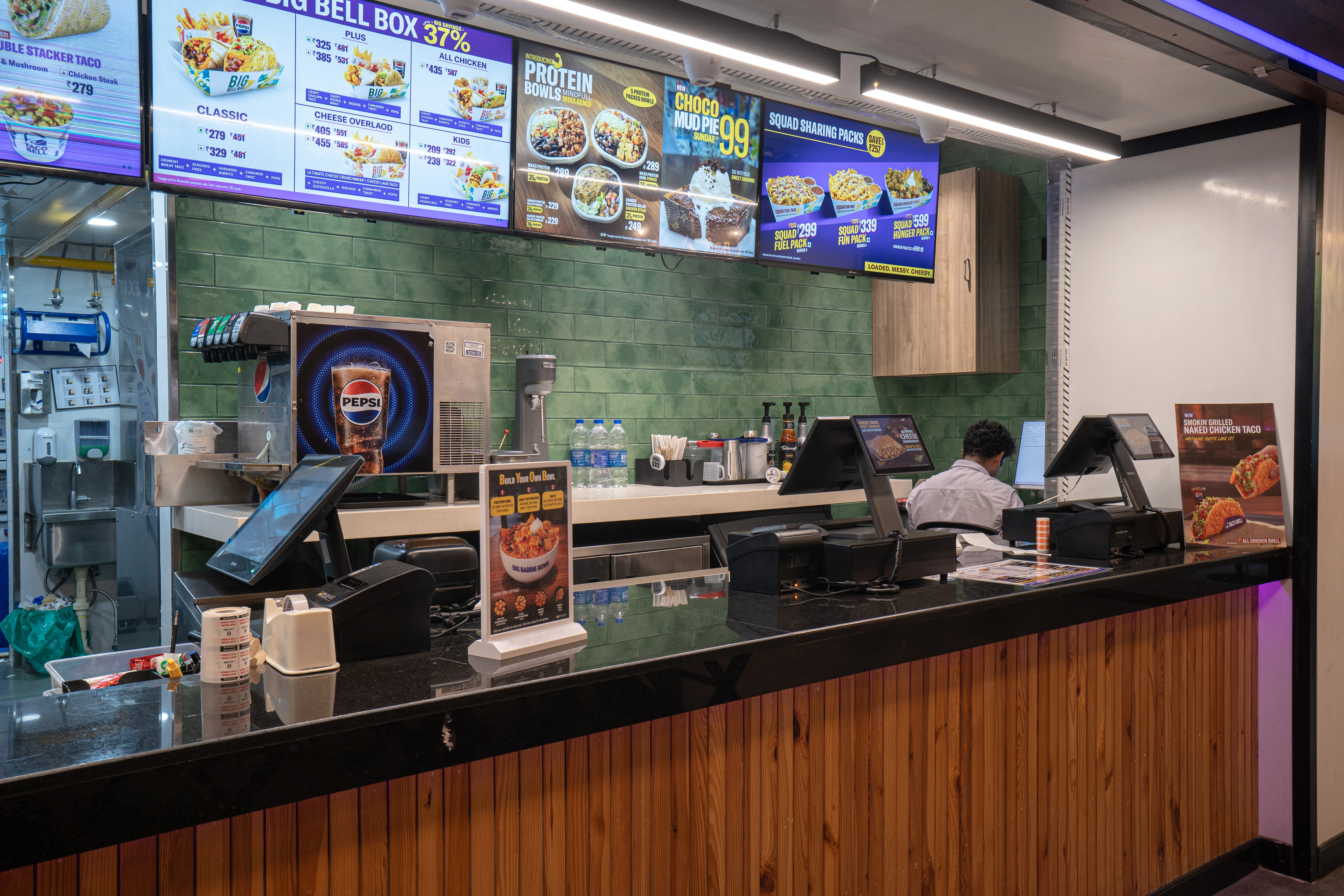 Taco Bell, Pallavaram project photography