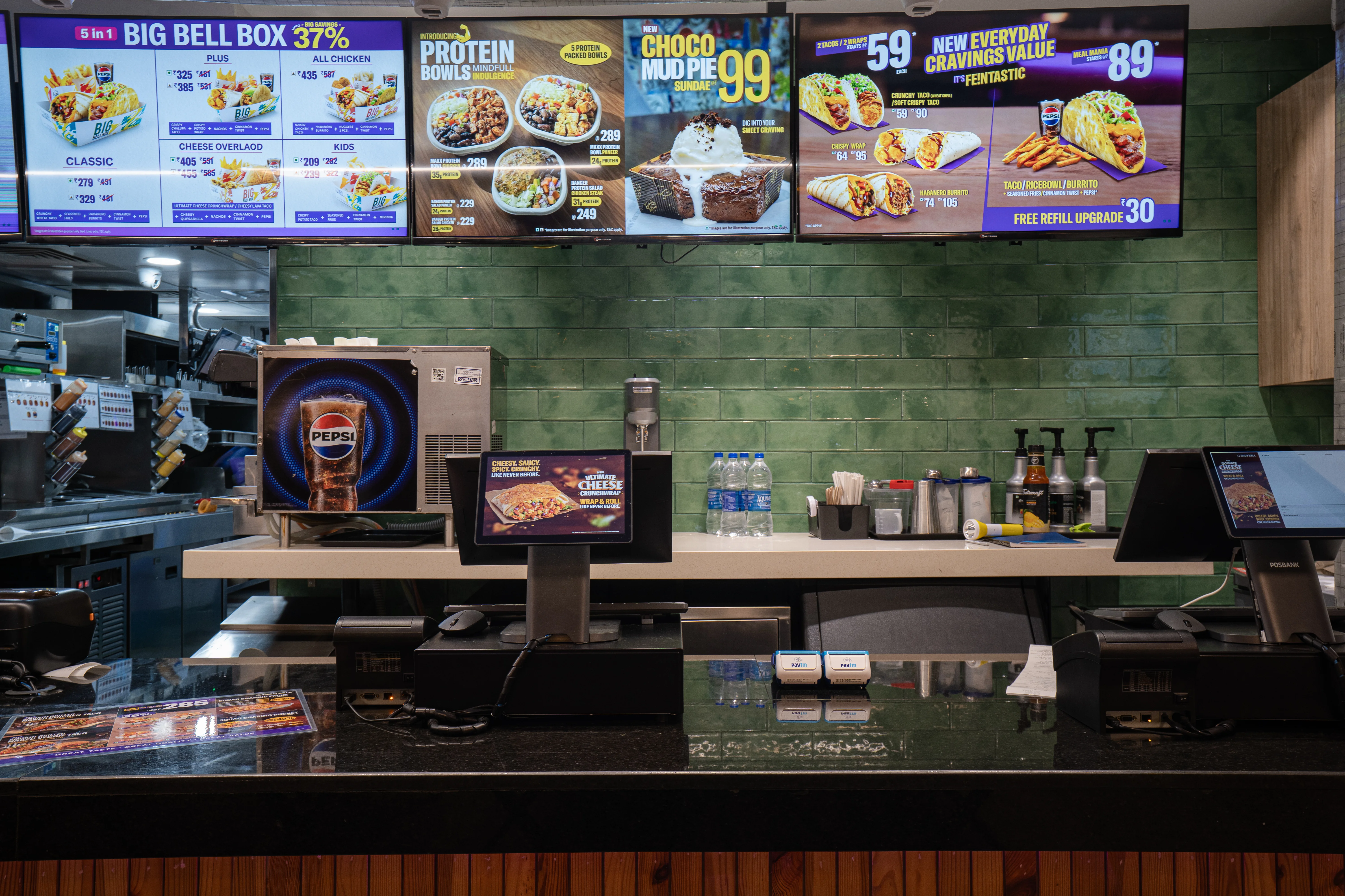 Taco Bell, Pallavaram project photography