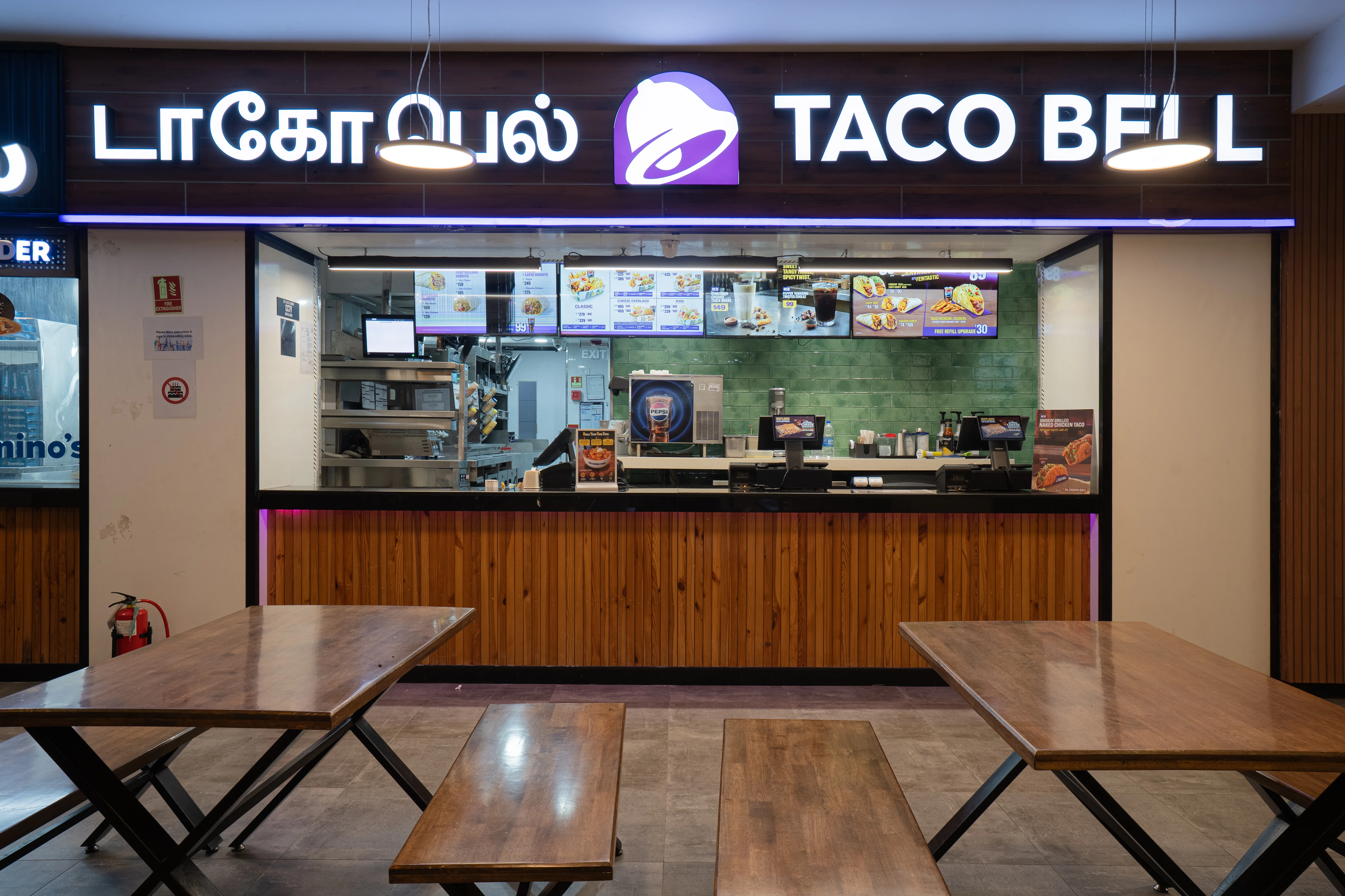 Taco Bell, Pallavaram project photography