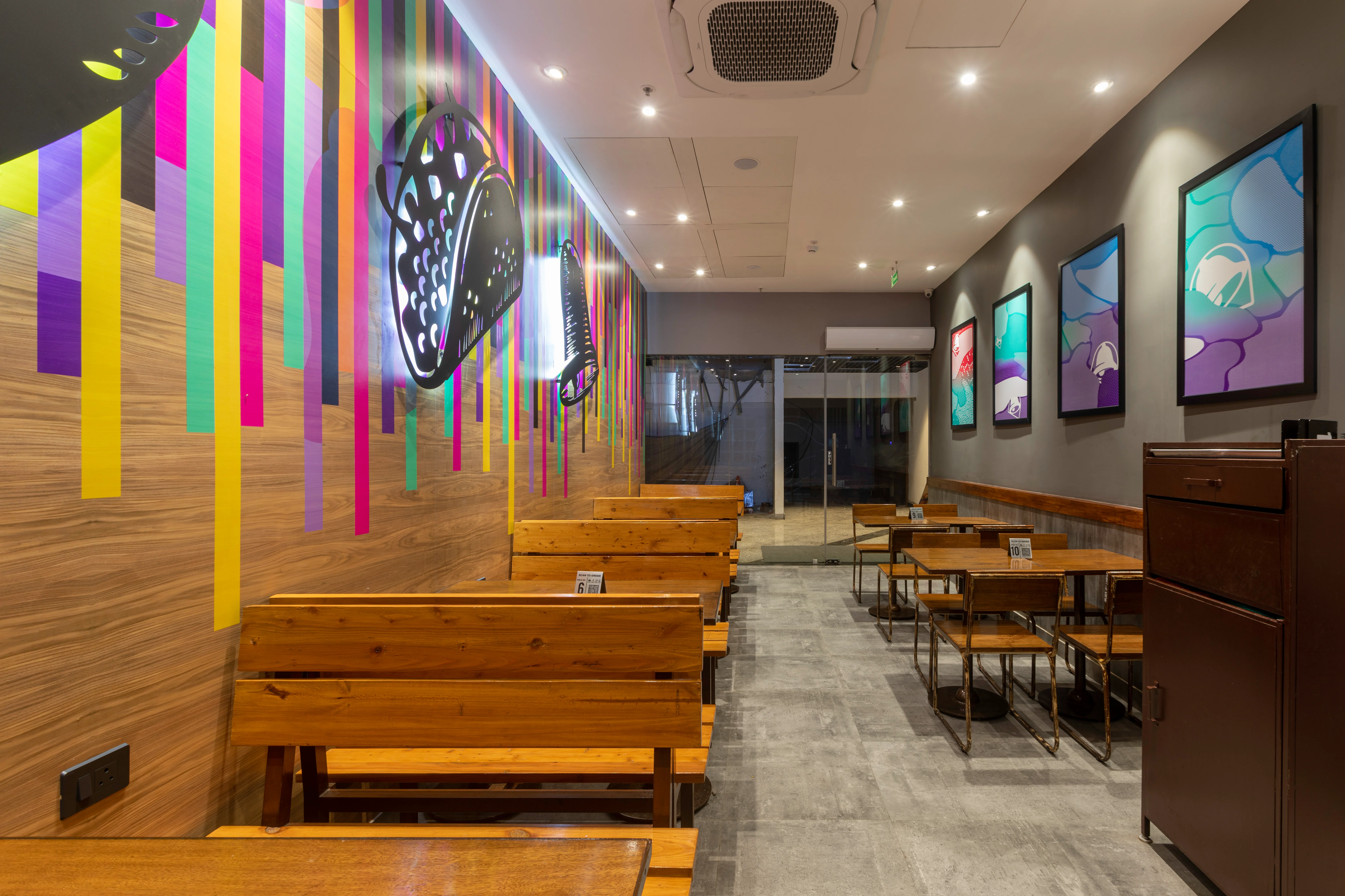 Taco Bell, Sky One Mall project photography